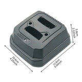 FTN6574 2-Way Li-ion Battery Charger for Motorola MTP850 MTP850S CEP400  MTP830S MTP800 Radio FTN6574A PMNN6074 Battery