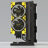 ALPHA V1.0 Aluminum Open Frame ATX Case - Supports ATX/M-ATX/ITX Motherboards with 240mm Water Cooling for Gaming PCs