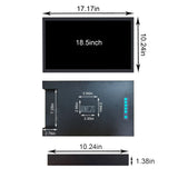 18.5" 1920x1080 TFT Indurstrial LCD Touch Monitor,350nit ,H/D VGA DVI Video Port
