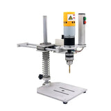 Mini Electric Tapping Machine Bench Top Threading Tool with Universal Arm 0-320 RPM Variable Speed M2-M6 Tapping Range