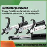 Ratchet Torque Wrench High-precision Open-end Wrench Spark Plug and Air Conditioning Repair Tool