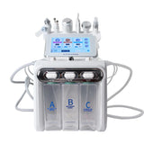 6 in 1 Hydrogen Oxygen Small bubble Water Dermabrasion Machine Deep Cleansing Water Jet  Facial Cleansing Dead Skin Removal