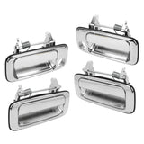 Car Exterior Door Handle Fashionable Long Durability External Door Handle ABS Enhance Appearance for  1991 To 1997