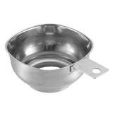 Stainless Steel Jam Funnel Large Opening Funnel Filling Aid Jam Funnel With Handle Protection For Jam Liquid Oil Beans In Jars