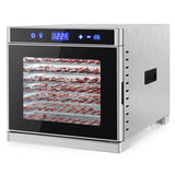 Multifunctional 8 Layers Stainless Steel Household Use Vegetables Fruit Food Dehydrating Dryer Food Dehydrator Drying Machine