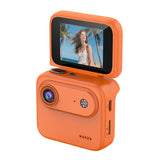 Mini Sports Camera 4K Ultra Clear Recording VLOG Recorder Flip Screen Anti Shake  Wide-angle Student Travel Camera Portable