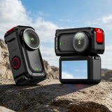 For DJI Osmo Nano Aluminum Alloy Protective Cage With Lens Cover Action Camera Rabbit Cage Anti-Scratch Camera Protective Frame