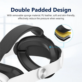 ABWG-Adjustable Head Strap for Meta Quest 3 VR Headset Elite Strap for Meta Quest 3