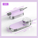 Daichong Professional Electric nail drill Lathace Manicure Cutter Machine floating Machine for nails Brushless Strong Rechargeable
