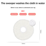 Roller Brush Rag Replacement Parts Robot Vacuum Cleaner Sweeper Accessories Suitable For Ecovacs X1