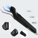 Uv Lamp Lash Eyelash Extension Uv Led Eyelash Lamp Led Light on Tweezers