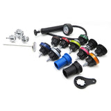 28pcs / set Universal Radiator Pressure Tester Vacuum Type Cooling System Detector Test Testeur Refroidissement