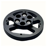 Optical Equatorial Mount Adapter Plate Black/Silver Color Randomly Supports EQ3EQ5 And Supports 3/8 Tripod