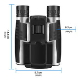 DT40 12X32 2.5K HD Digital Telescope 48MP 12X Optical 8X Zoom Binoculars Camera for Outdoor Camping 109M/1000M