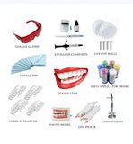 Professional A Kit Crystals Light Cure Flowables Professionals 18k Gold Teeths Whitenings Diy Tooths Gem Adhesives Kit