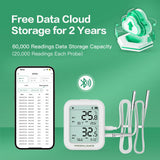 Wireless WIFI Gateway Bluetooth Temperature Humidity Data Logger IOS/Android App for Greenhouse