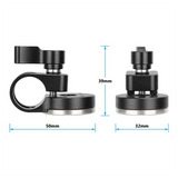 Camera Rod Clamp With ARRI-Style Rosette M6 19Mm Studio System Rod Clamp For Enhanced Camera Stability And Precision A