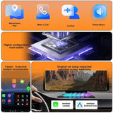 Wireless Orange Car Adapter Mini 2In1 Wired To Wireless Carplay Car Connector Box
