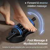 Massage Roller Cordless Deep Tissue - Handheld Muscle & Fascia Relaxation for Legs, Back & Abs - Pain Relief & Recovery Tool for