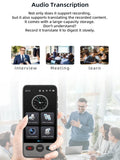 New Smart Accurate Voice Touch Screen Translator Support 142 Languages HD Camera Photo Offline Record TF Card Fast Translation
