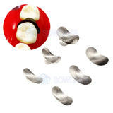100Pc Lab Rubber Wedges Plastic Wedge Ortho Matrice Material Lab Ortho Sectional Contoured Matrices Matrix Bands Set Tools