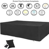 Outdoor Garden Dustproof Waterproof Cover Table Furniture Rain Wicker Sofa Protection Set Garden Patio Covers
