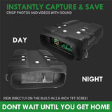 NVFHD300 Night Vision Binoculars with Zoom-in IR Laser 300m Effective Illumination Distance Night Vision Goggles