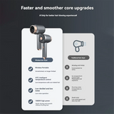 Wireless Hair Dryer Plug -in and Charging 2 in Line 1 with Usb Charging Cold Hot Wind Wireless Hair Dryer A EU Plug