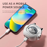 Electric Hand Warmer 2 in 1 Rechargeable Pocket Heater Fast Heating Heater Winter Hand Warmer Hotel Bedrooms Hand Warmer