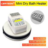 M-JSY-H Mini Thermostatic Dry Bath Incubator Portable Lab Heater with Heating Block for 0.2/0.5/1.5/2ml Tubes
