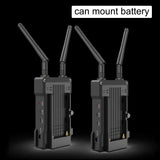 4K Wireless Video Transmission System Transmitter & Receiver 1080P 200m HDMI Extender for Camera Live Streaming Support Battery