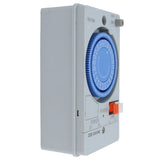 Mechanical Timer Switch 24 Hours 220VAC Single-Pole Single-Throw 15 Minutes Minimum Unit for Water Heaters Street Lights Motors