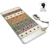 7-Chakra Healing Mat with PEMF & Photon Therapy - Far Infrared Heating Pad for Back Pain Relief, Energy Balance & Relaxation