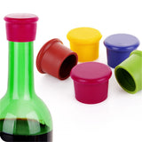 100pcs Silicone Reusable Wine Bottle Caps Beer Sealer Cover