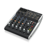 Behringer XENYX 802S Ultra-compact 6 channel mixer with USB audio interface for live performance and prefessional recording