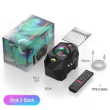 NEW Aurora Projectors Galaxy Star Projector Northern Light Starry Sky Moon Lamp For Bedroom Decor Bluetooth Music Nightlights