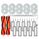 33PCS Parts Kit For Xiaomi Robot Vacuum S10+ / S10 Plus B105 Main Side Brush Hepa Filter Mop Rag Cloth Parts
