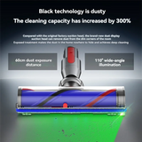 LED Dust Green Lights Electric Floor Brush Head Replacement For Dyson V7 V8 V10 V11 V15 Vacuum Cleaner