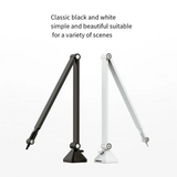 Foldable Mic Suspension Arm 360° Rotatable Microphone Boom Arm Microphone Stand White