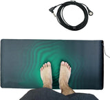 Grounding Mat Earth with 16ft Cord for Indoor Use Desk Bed Sleep Mat Stress Relief Fatigue Reduction Better Sleep Home Office