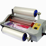 Four Rollers worker card office file laminator FM360 110v/220v laminating machin A3 paper laminating machine cold roll laminator