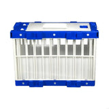 New Spliceable Plastic Bird Cage for Outdoor Training Portable Aviary for Pigeons Parrots Double Door Design