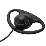 2 Pin Advanced D Shape ClipEar Ptt Headset Earpiece Mic For Motorola 2 Way Radios GP88S GP300 GP68 GP2000 GP88 GP3188 CP040 CP1