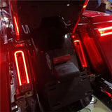 Rear Fender LED Light For Touring Road Glide Ultra 2014-Up Saddlebag Filler Turn Signal Brake Lamp