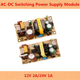 1 PC AC 100-240V To DC 12V 24V Power Supply Board AC-DC 12/24V 2A 1A Switching Power Supply Module Bare Circuit