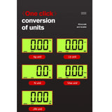 500kg/1100lbs Heavy-Duty Digital Hanging Scale Portable Weighing Tool for Steel Industry Construction Sites and Outdoor