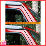 Exclusive Upgraded Version Rain Gutter Extensions, Rain Groove Diverter, For 18-21 Jeep Wrangler JL JLU Gladiator JT