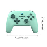 Adjustable Vibration Wireless Pro Controller Six-axis Vibration Anti Slip PC Gaming Controller for Switch/PC/Steam/iOS/Android