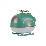 Creative Helicopter Mini Air Humidifier Office Home Room Aromatic Ultrasonic spray Cute Favorite Desktop Humidifier Aromatherapy