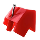 3X Replacement Stylus For Sanyo ST55D ST29D ST57D Goldring Elan Elektra LP Phonograph Turntable Accessories Red